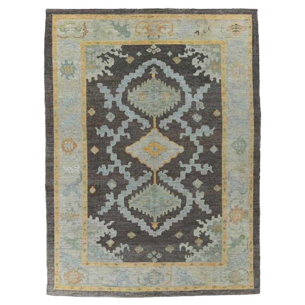 Tappeti Afghanistan Rose Collection - Lana Blu Marrone - 90830