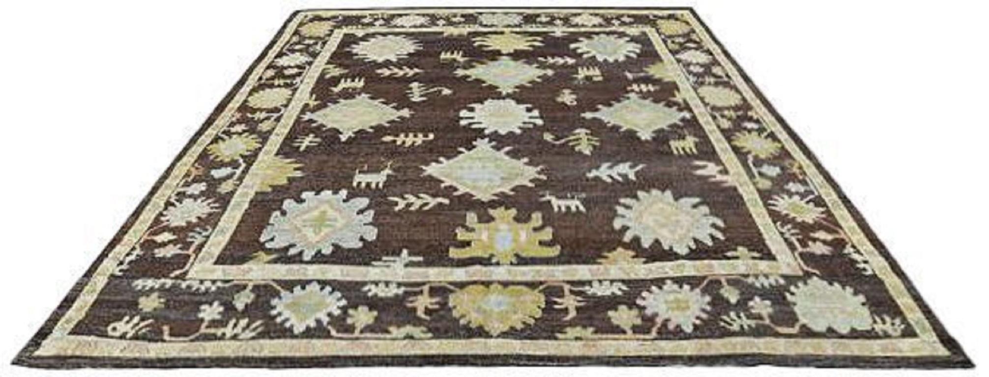 Discover the elegance of Afghanistan Rose Collection featuring Area Rugs in Circa 1990. Designed with Wool and BlueBrownGreen, this exclusive design is perfect for enhancing your space.