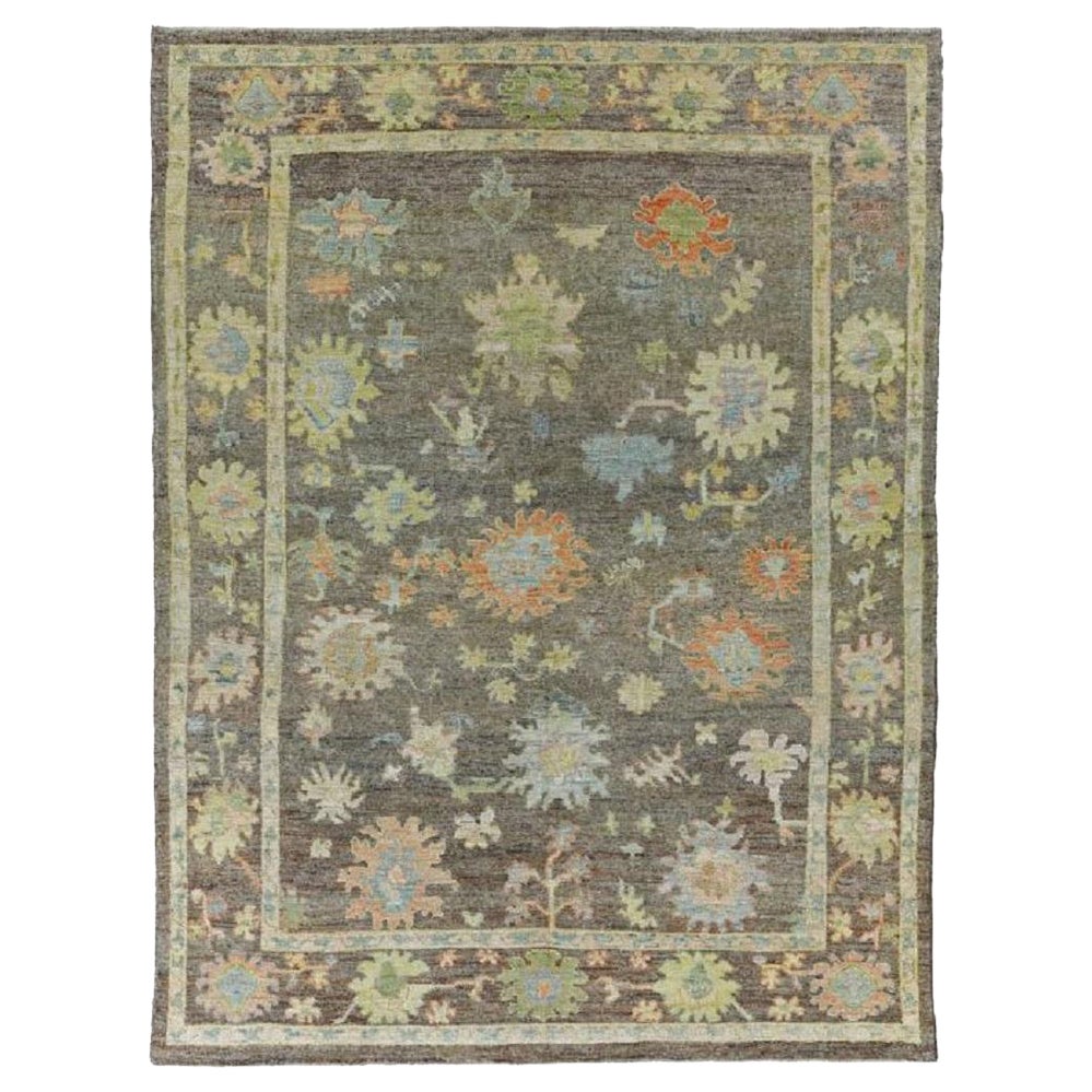 Afghanistan Rose Kollektion Teppiche - Wolle Blau Braun Rosa - 90847