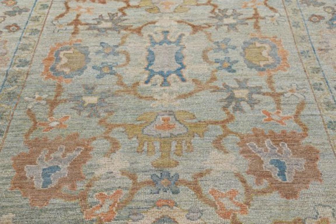 Colección Afghanistan Rose Alfombras - Lana Azul Marrón Rosa - 90987 Tribal en venta