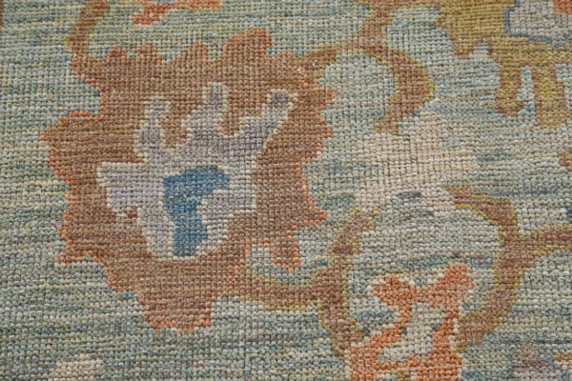 Colección Afghanistan Rose Alfombras - Lana Azul Marrón Rosa - 90987 en Excelente estado para la venta en Dallas, TX