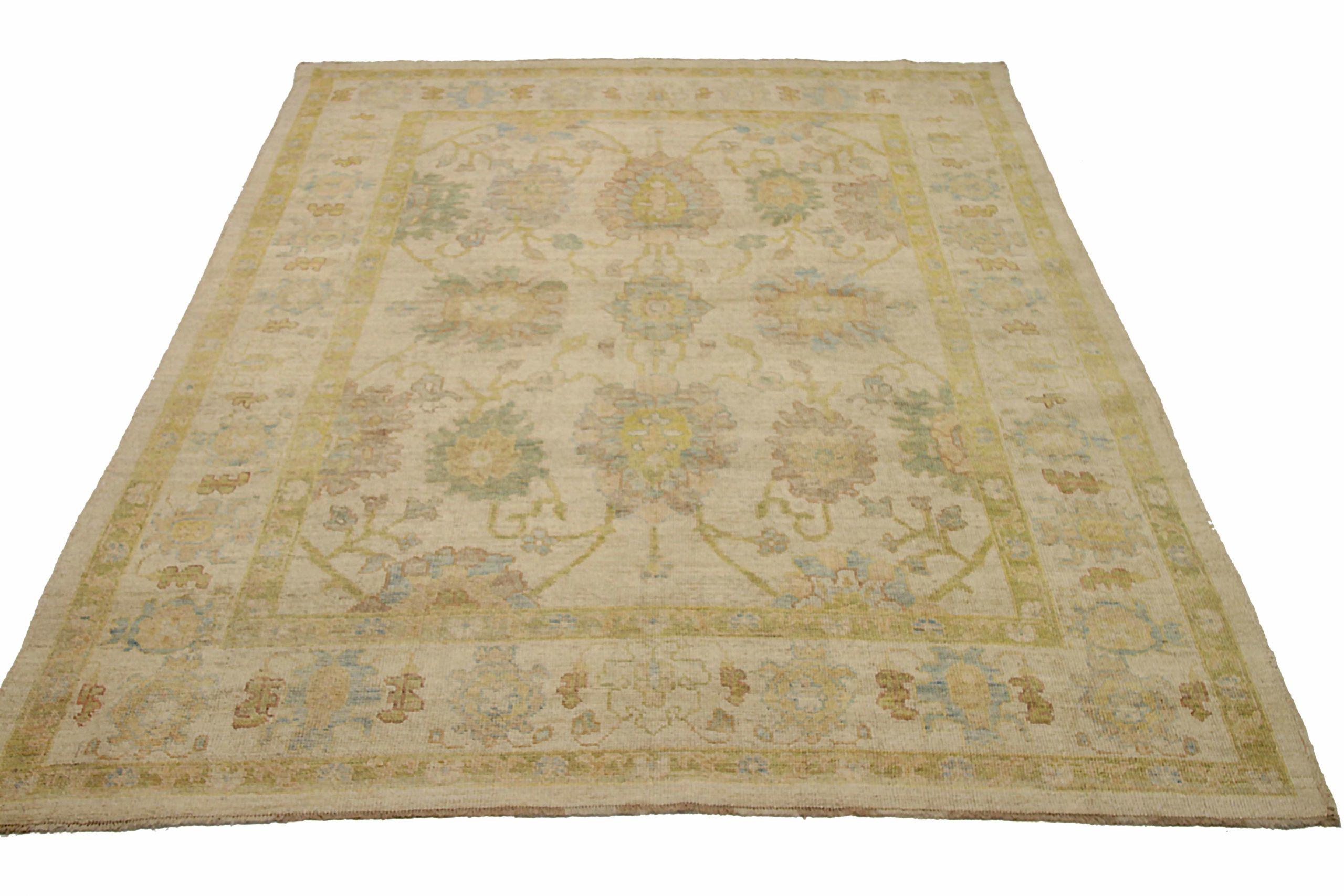 Discover the elegance of Afghanistan Rose Collection featuring Area Rugs in Circa 1990. Designed with Wool and BlueGrayIvory, this exclusive design is perfect for enhancing your space.