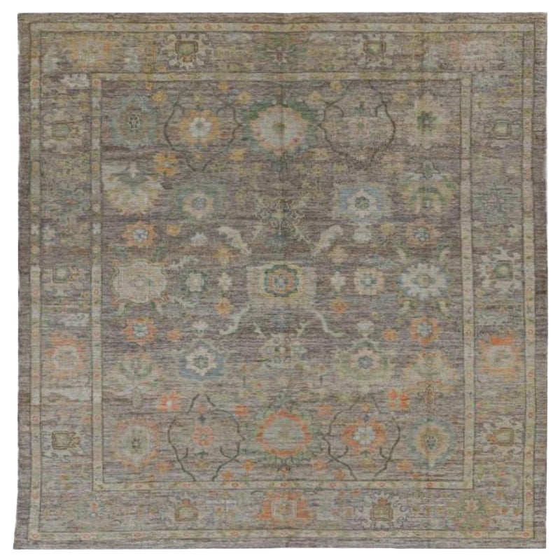 Tappeti Afghanistan Rose Collection - Lana Marrone Verde Rosa - 90952