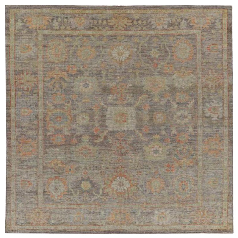 Tappeti Afghanistan Rose Collection - Lana Marrone Verde Rosa - 90972