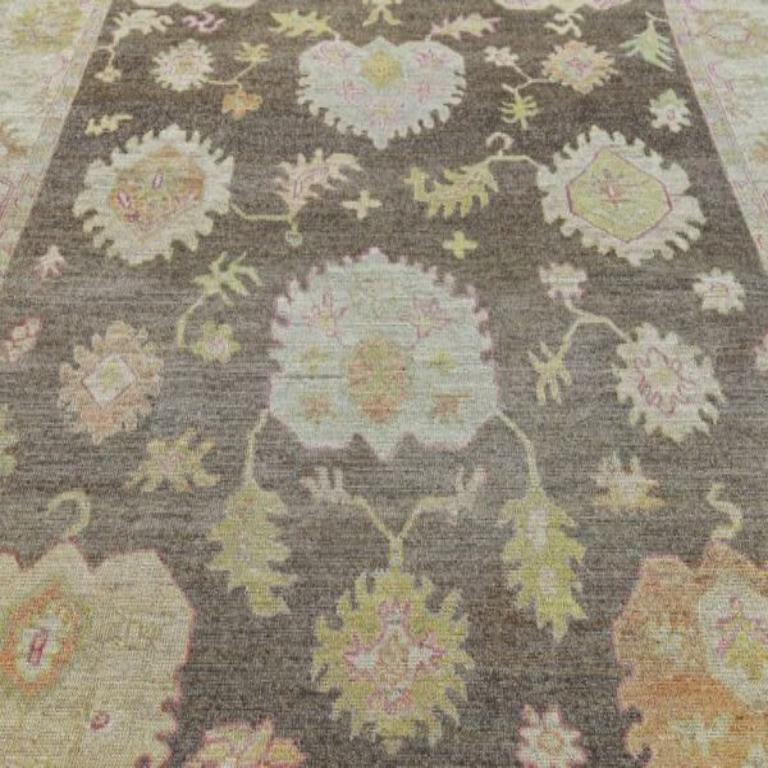 Tribale Tappeti Afghanistan Rose Collection - Lana Marrone Avorio - 90800 in vendita