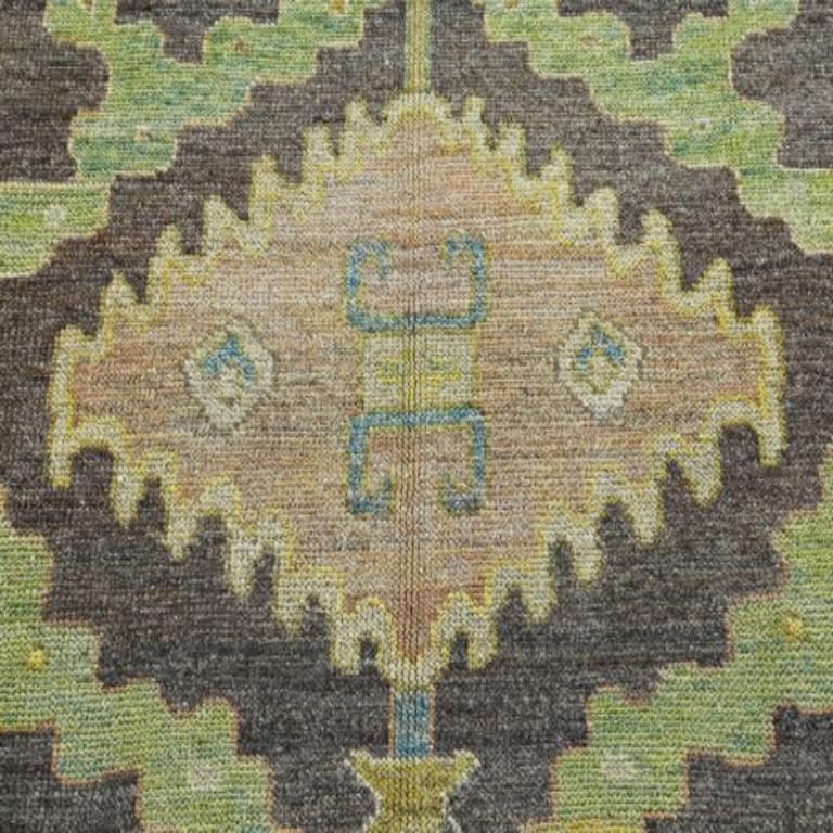 Afghano Tappeti Afghanistan Rose Collection - Lana Marrone Avorio - 90814 in vendita