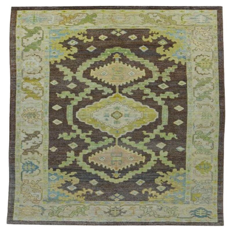 Tappeti Afghanistan Rose Collection - Lana Marrone Avorio - 90814