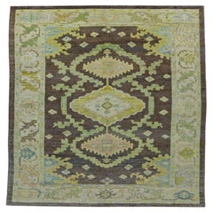 Tappeti Afghanistan Rose Collection - Lana Marrone Avorio - 90814