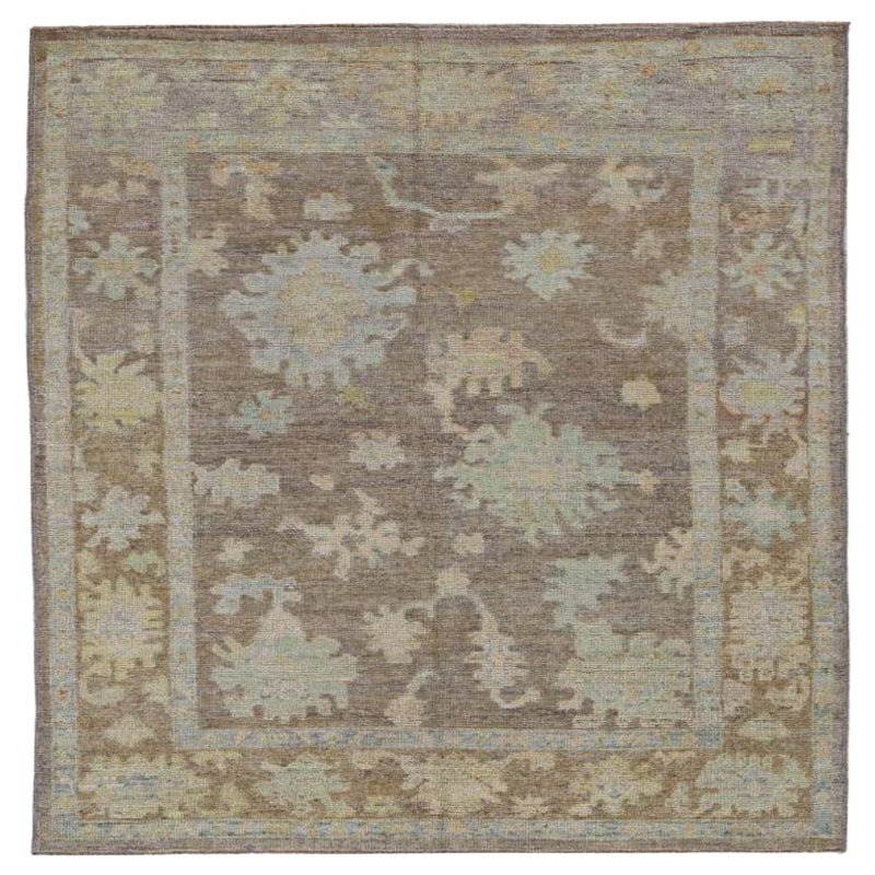 Afghanistan Rose Kollektion Teppiche - Wolle Braun Elfenbein - 90930