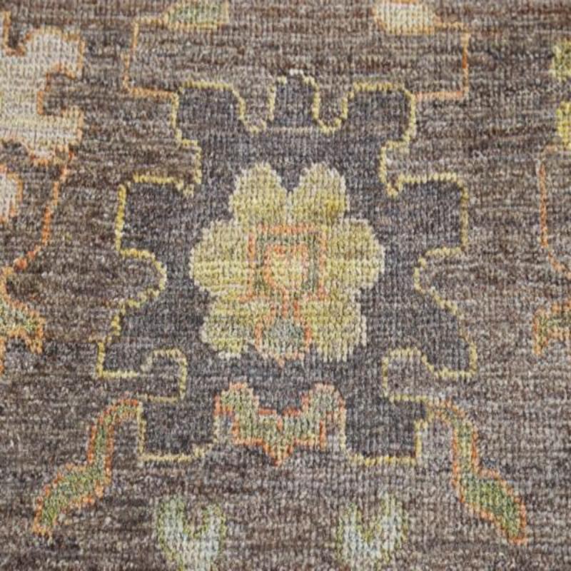 Tappeti Afghanistan Rose Collection - Lana Marrone Avorio - 90933 In condizioni ottime in vendita a Dallas, TX