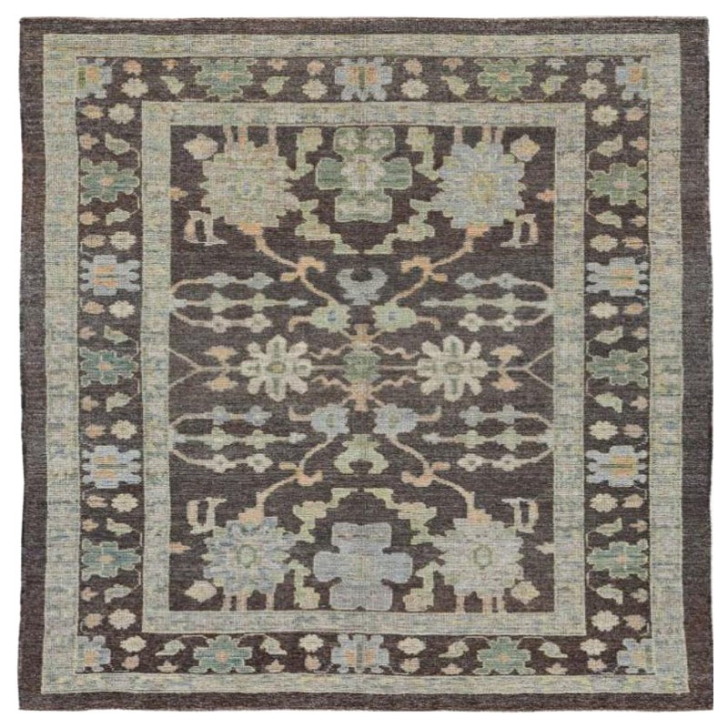 Tappeti Afghanistan Rose Collection - Lana Marrone Avorio - 90965