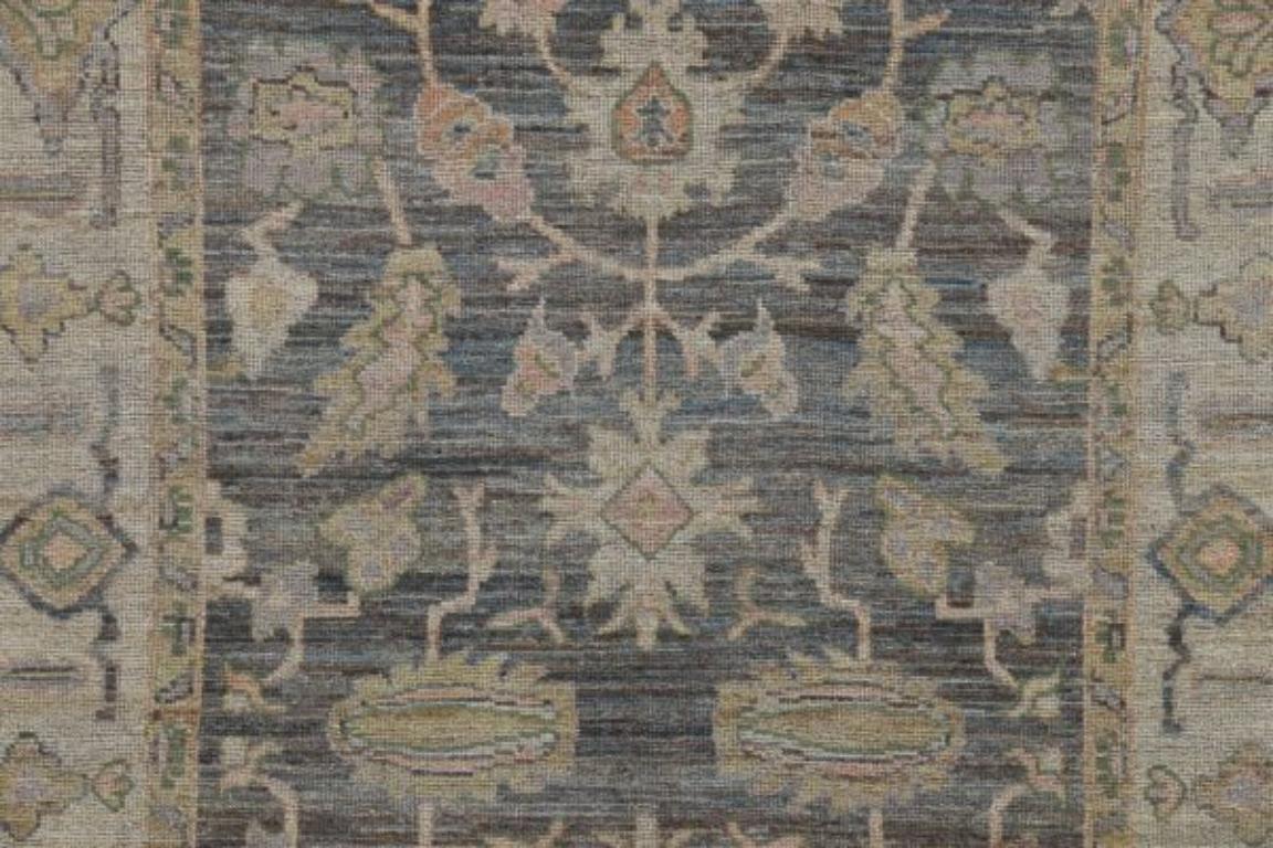 Tribale Tappeti Afghanistan Rose Collection - Lana Marrone Avorio - 91017 in vendita