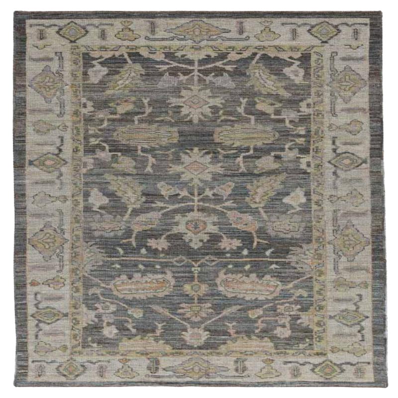 Afghanistan Rose Kollektion Teppiche - Wolle Braun Elfenbein - 91017