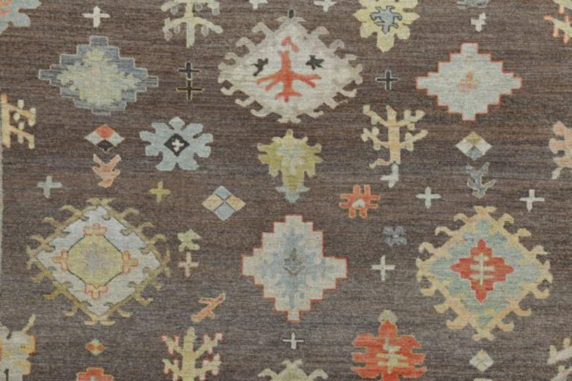 Colección Afghanistan Rose Alfombras - Lana Marrón Marfil Rojo - 90838 Afgano en venta