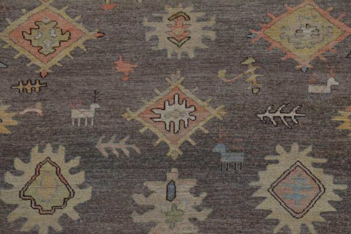 Colección Afghanistan Rose Alfombras - Lana Marrón Purpel - 91045 Afgano en venta