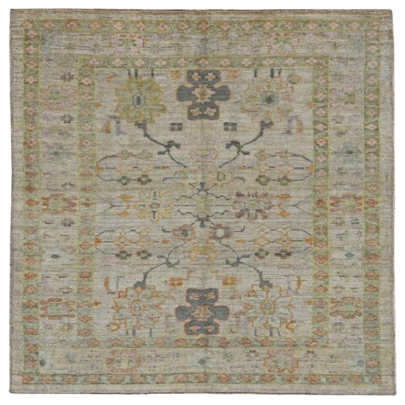Tappeti Afghanistan Rose Collection - Lana Verde Avorio - 90946
