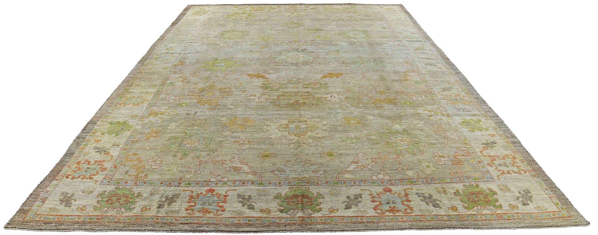 Discover the elegance of Afghanistan Rose Collection featuring Over Size Rug in Circa 1990. Designed with Wool and GreenIvory, this exclusive design is perfect for enhancing your space.