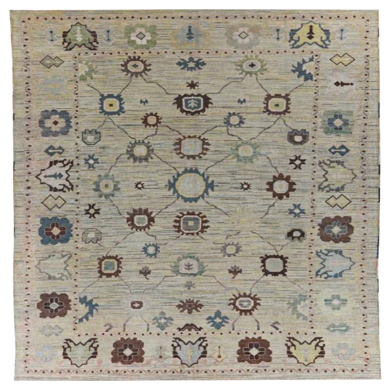 Tappeto Afghanistan Rose Collection'S - Lana Marrone Avorio - 90953