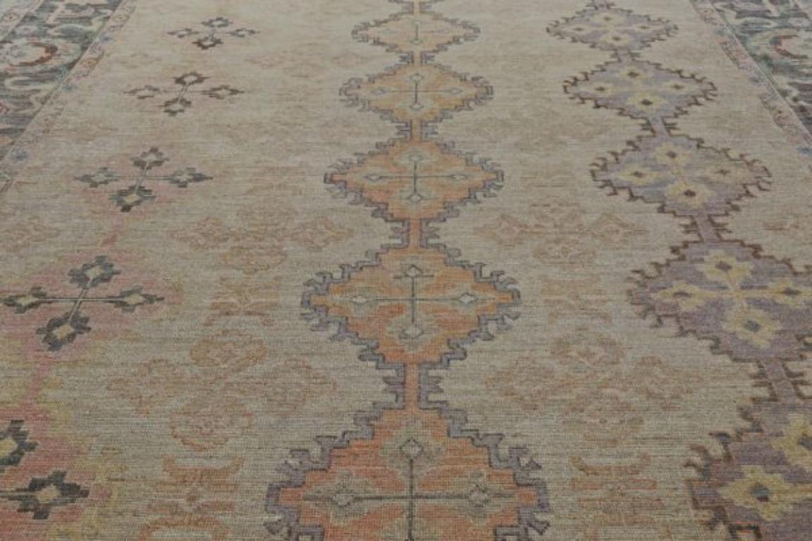 Tribale Tappeto Afghanistan Rose Collection'S - Lana Marrone Rosa - 91048 in vendita