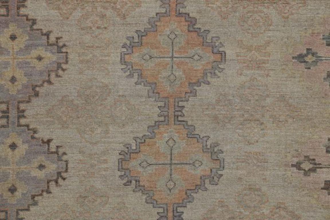 Tappeto Afghanistan Rose Collection'S - Lana Marrone Rosa - 91048 In condizioni ottime in vendita a Dallas, TX
