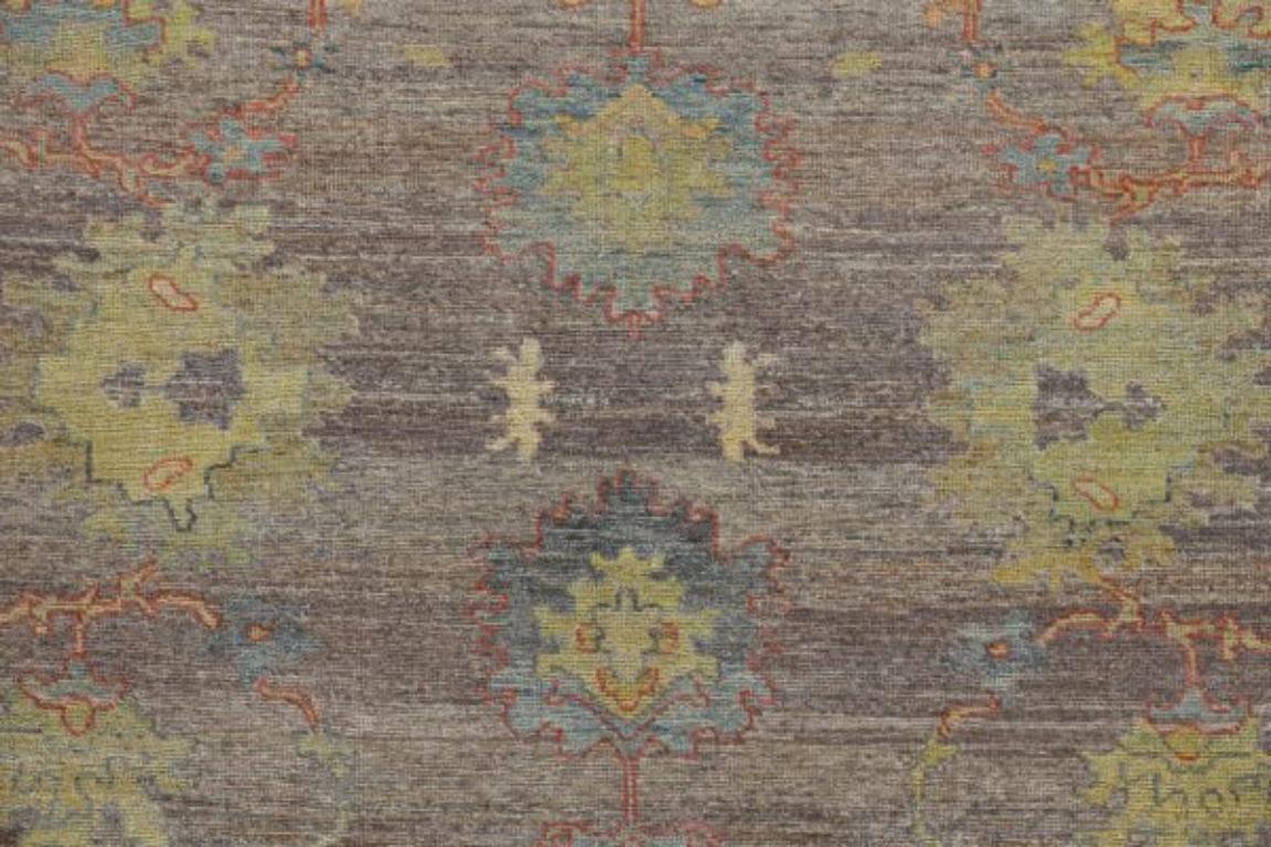 Afghano Tappeto Afghanistan Rose Collection'S - Lana Marrone Rosso - 90994 in vendita