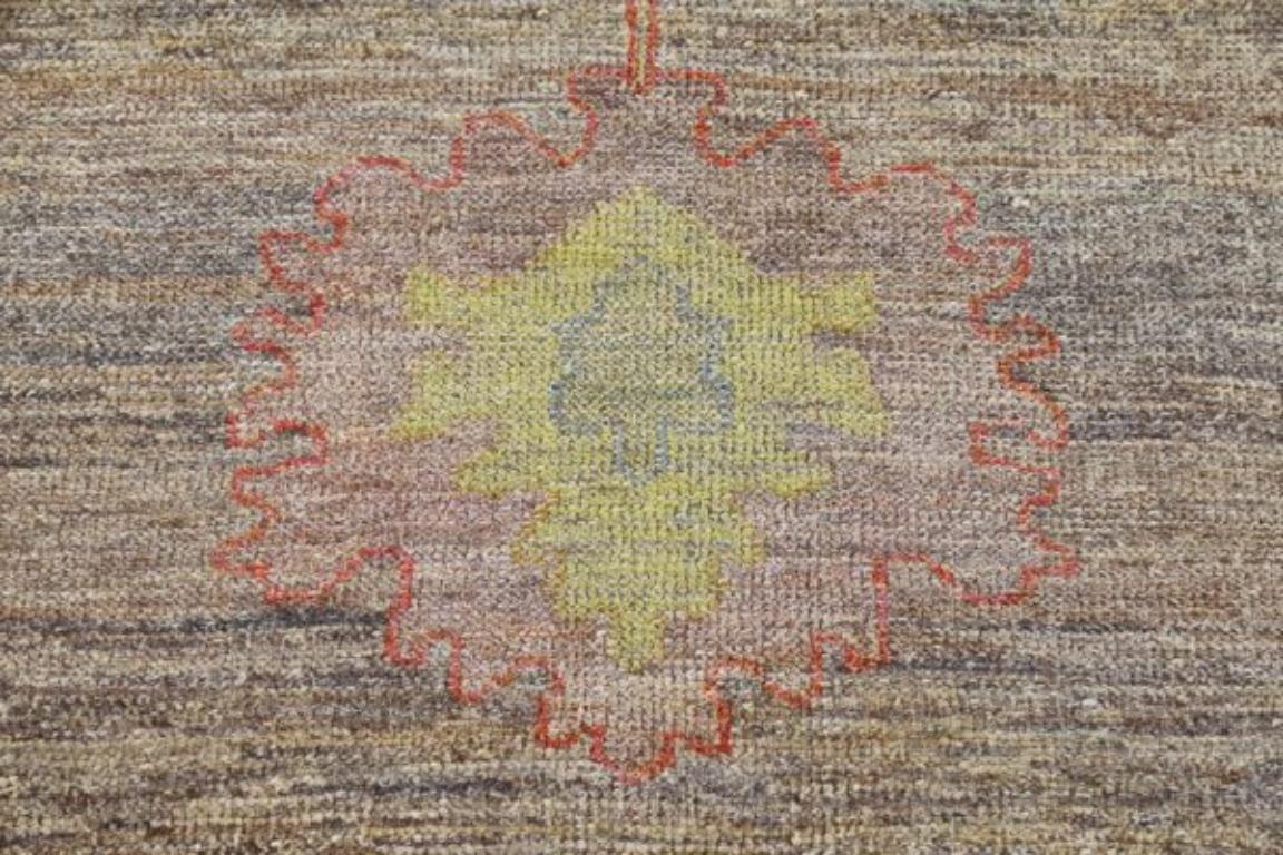Tappeto Afghanistan Rose Collection'S - Lana Marrone Rosso - 90994 In condizioni ottime in vendita a Dallas, TX