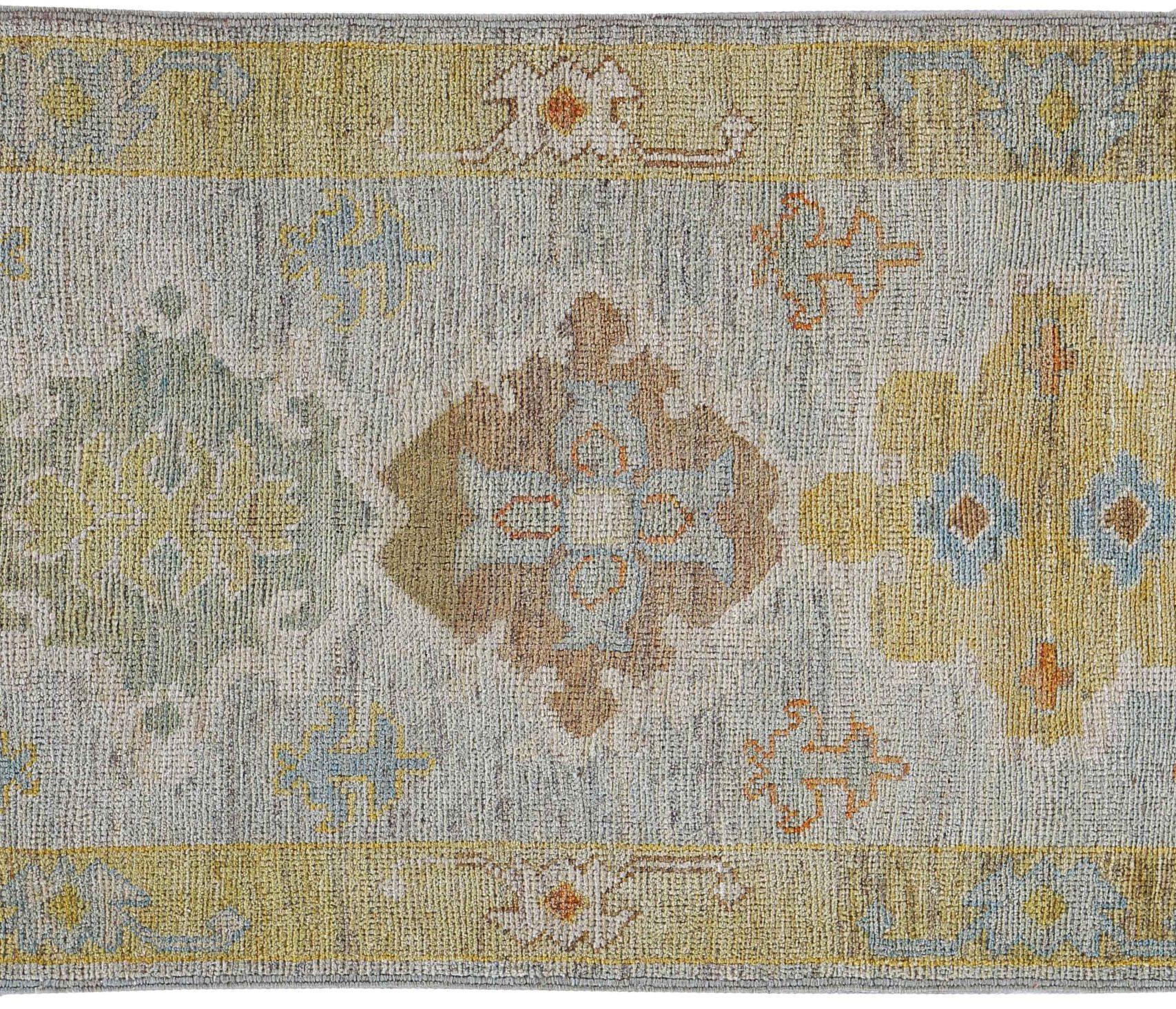 Afghanistan Rose Collection Läufer Teppich CIRCA 1990 - Wolle Blau Braun - 90925 (Afghanisch) im Angebot