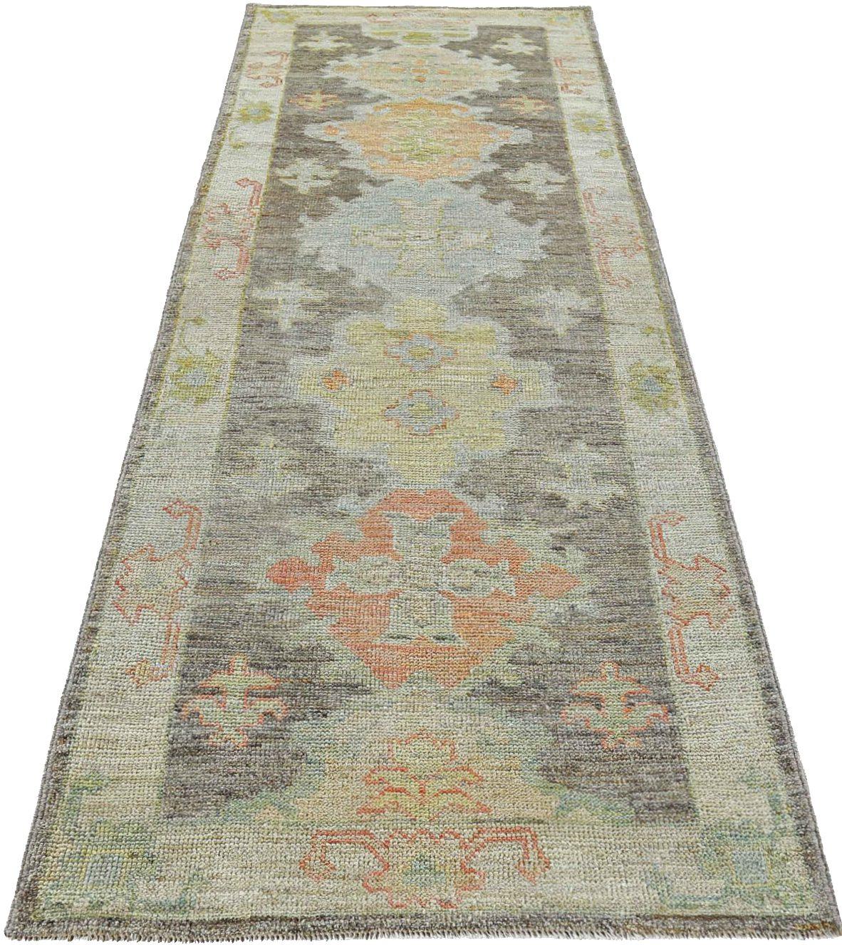 Discover the elegance of Afghanistan Rose Collection featuring Runner Rug in Circa 1990. Designed with Wool and BlueBrownGreenPink, this exclusive design is perfect for enhancing your space.