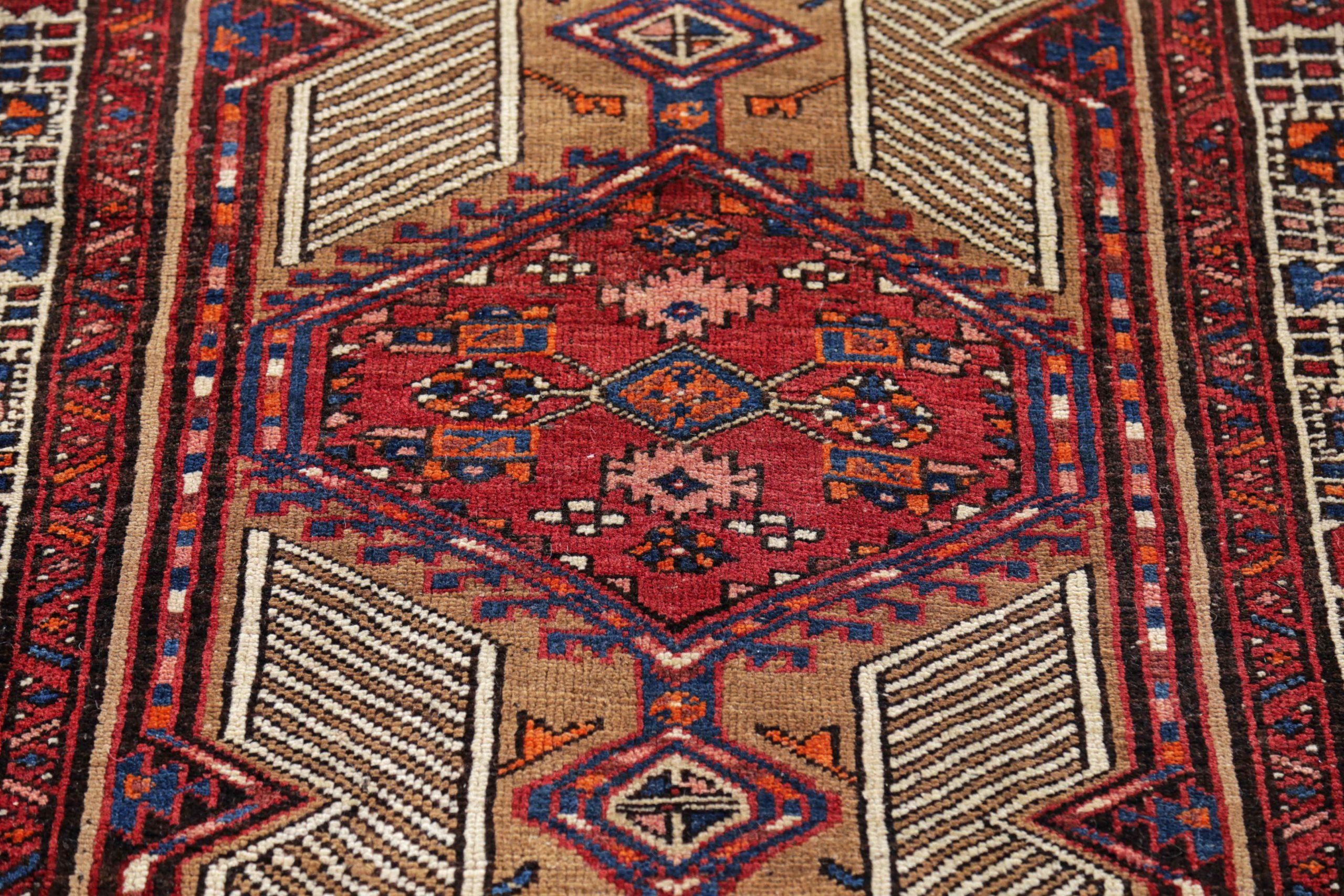 Afghanistan Rose Collection Small Rug Circa 1990 - Wool Blue Ivory Red - 90927 In Excellent Condition For Sale In Dallas, TX