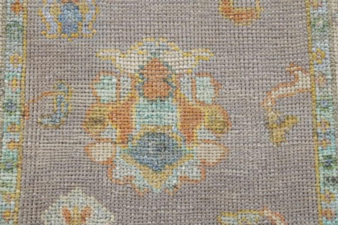 Afghano Tappeto Afghanistan Rose Collection'S - Lana Avorio Purpel - 90979 in vendita