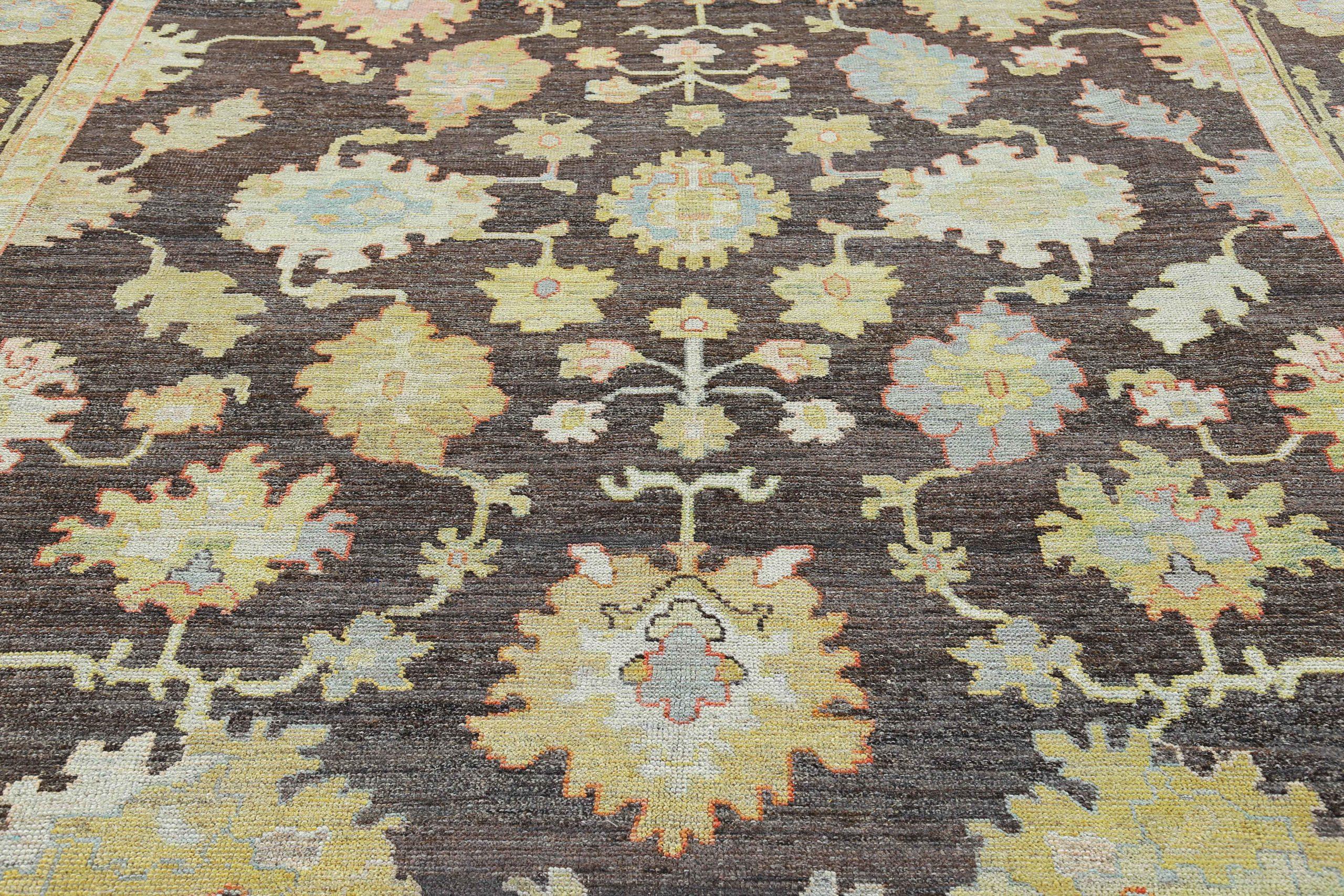 Tapis carrés Afghanistan Rose Collection vers 1990 - Bleu laine - 90848 Excellent état - En vente à Dallas, TX