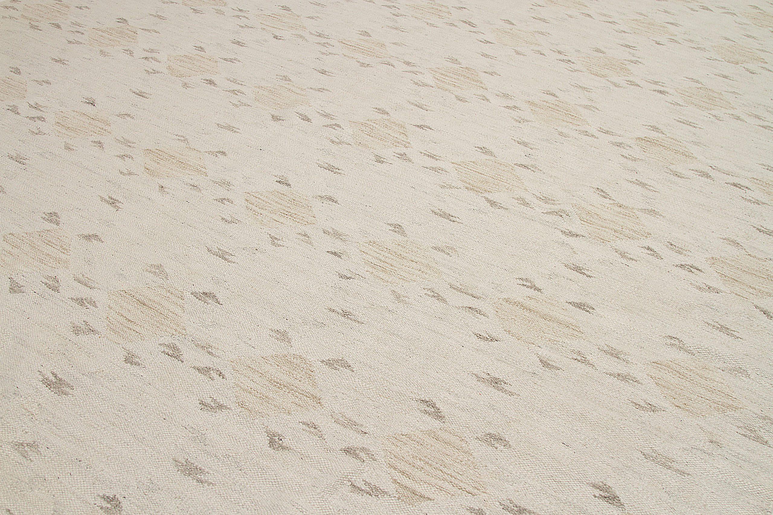 Afganistán Alfombras Escandinavas Circa 1990 - Lana Marrón Marfil Topo - 92583 Afgano en venta