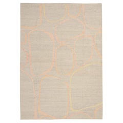 Tappeti scandinavi Afghanistan Circa 1990 - Lana Avorio Rosa Giallo - 92588