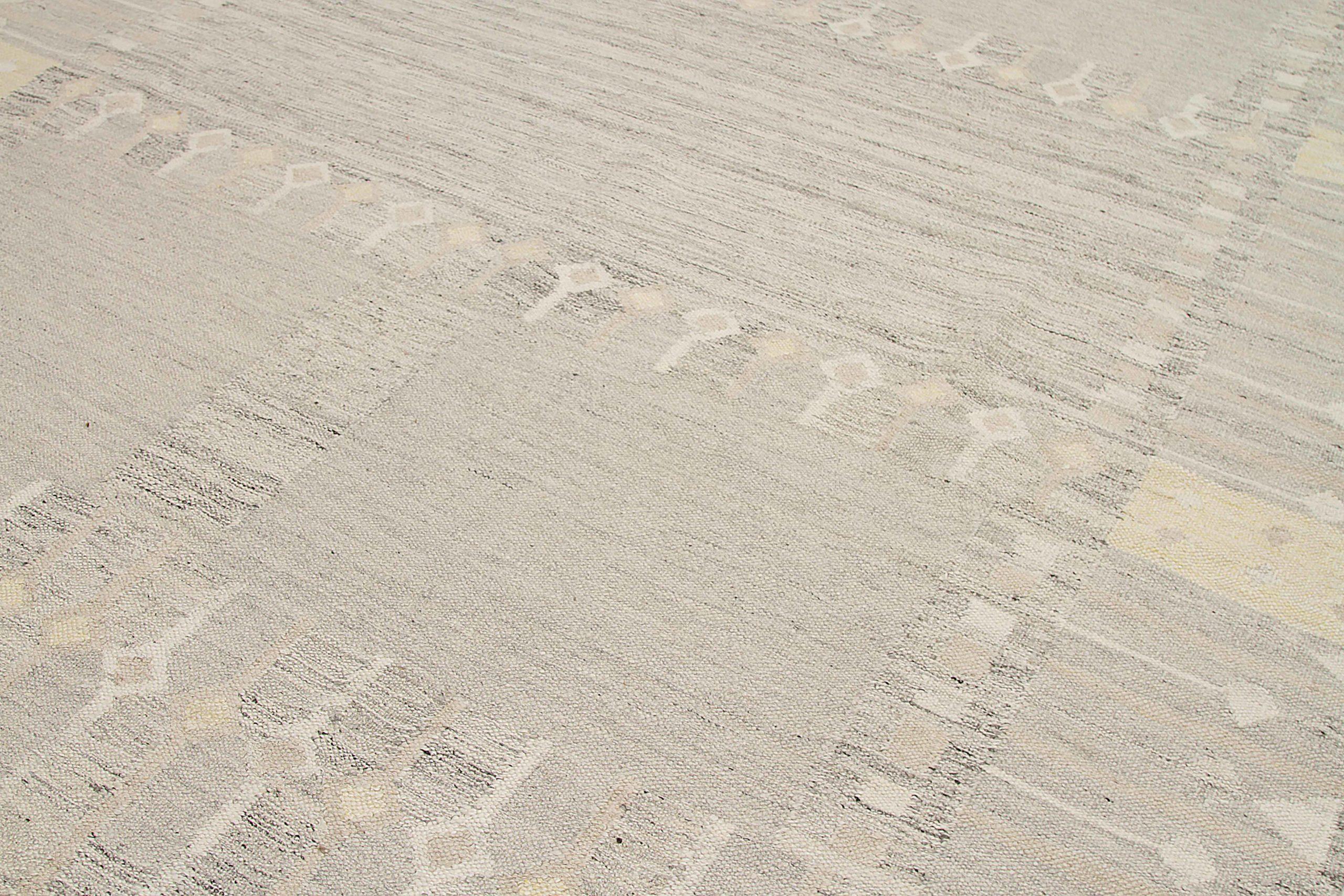 Afganistán Alfombras Escandinavas Circa 1990 - Lana Marfil Topo Amarillo - 92592 Afgano en venta