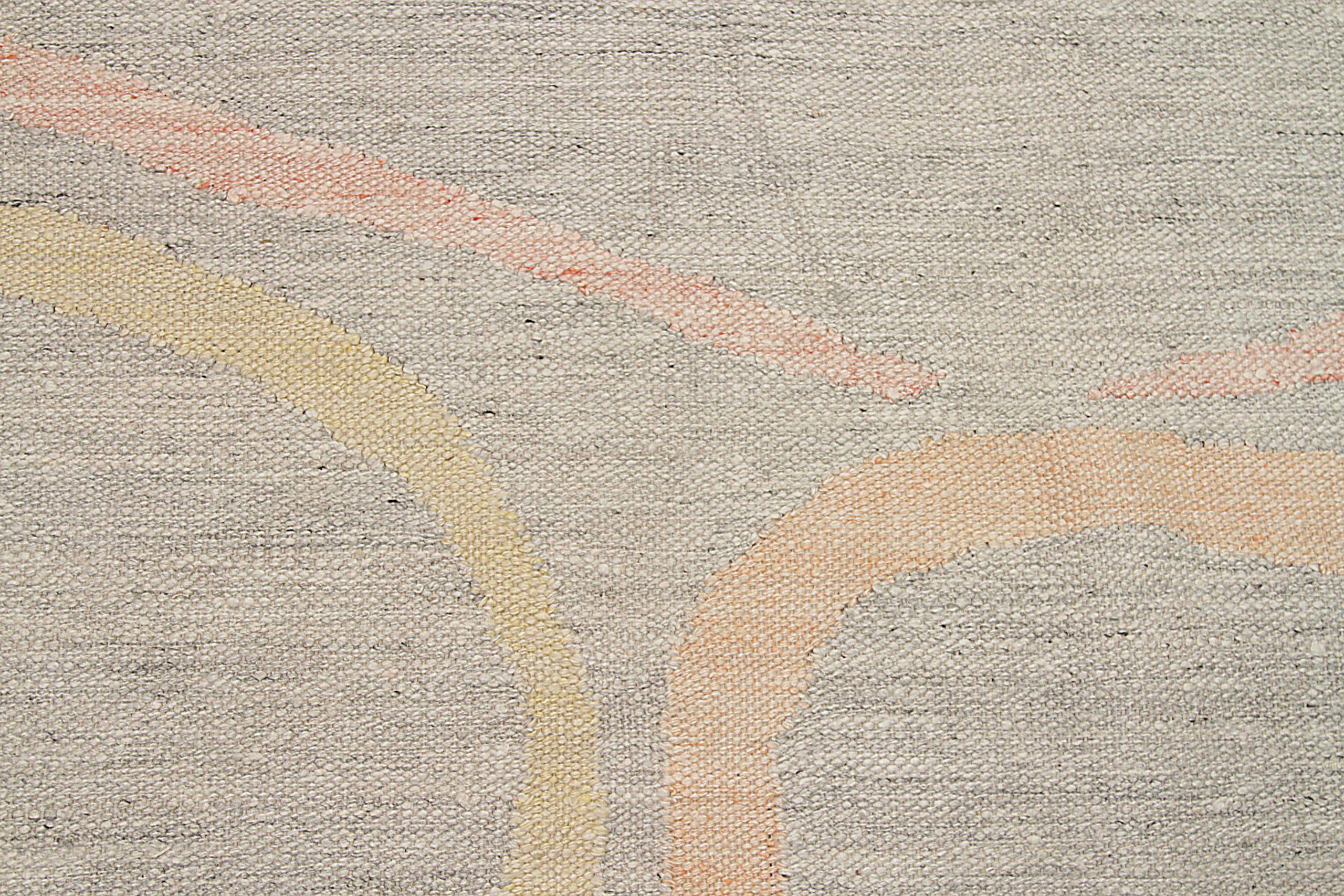 Alfombra Escandinava Afgana Circa 1990 - Lana Rosa Amarillo - 92597 Tribal en venta