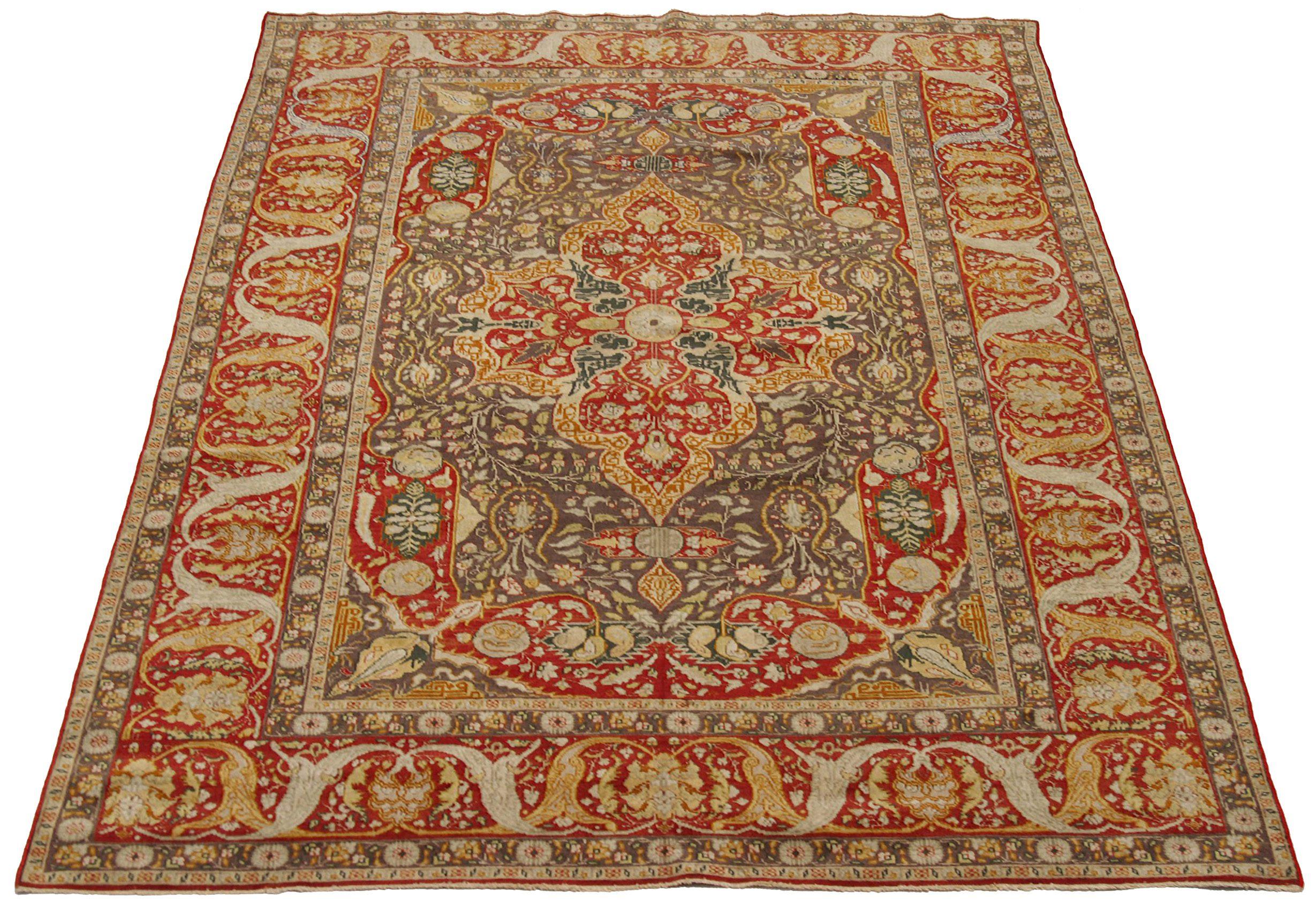 Discover the elegance of Afghanistan Sivas featuring Small Rug in Circa 1940. Designed with Wool and BrownRedYellow, this exclusive design is perfect for enhancing your space.