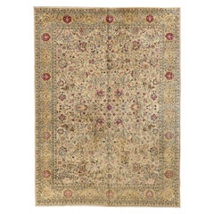 Afghanistan Sparta Area Rugs Circa 1910 - Wool Ivory Red Yellow 71847