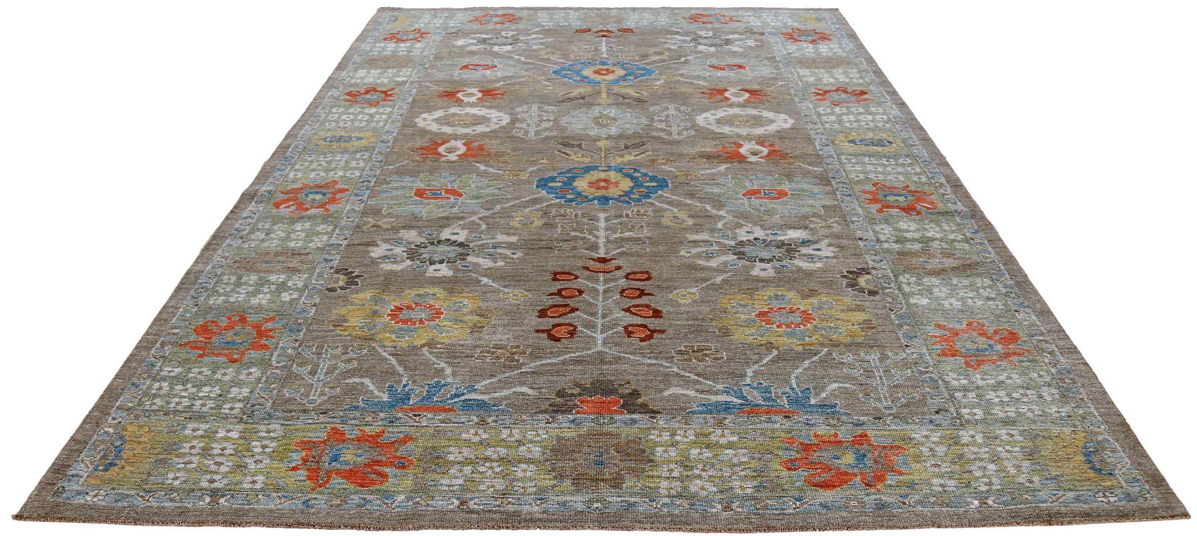 Discover the elegance of Afghanistan Sultanabad featuring Area Rugs in Circa 1990. Designed with Wool and BlueBrownGreenIvoryRed, this exclusive design is perfect for enhancing your space.
