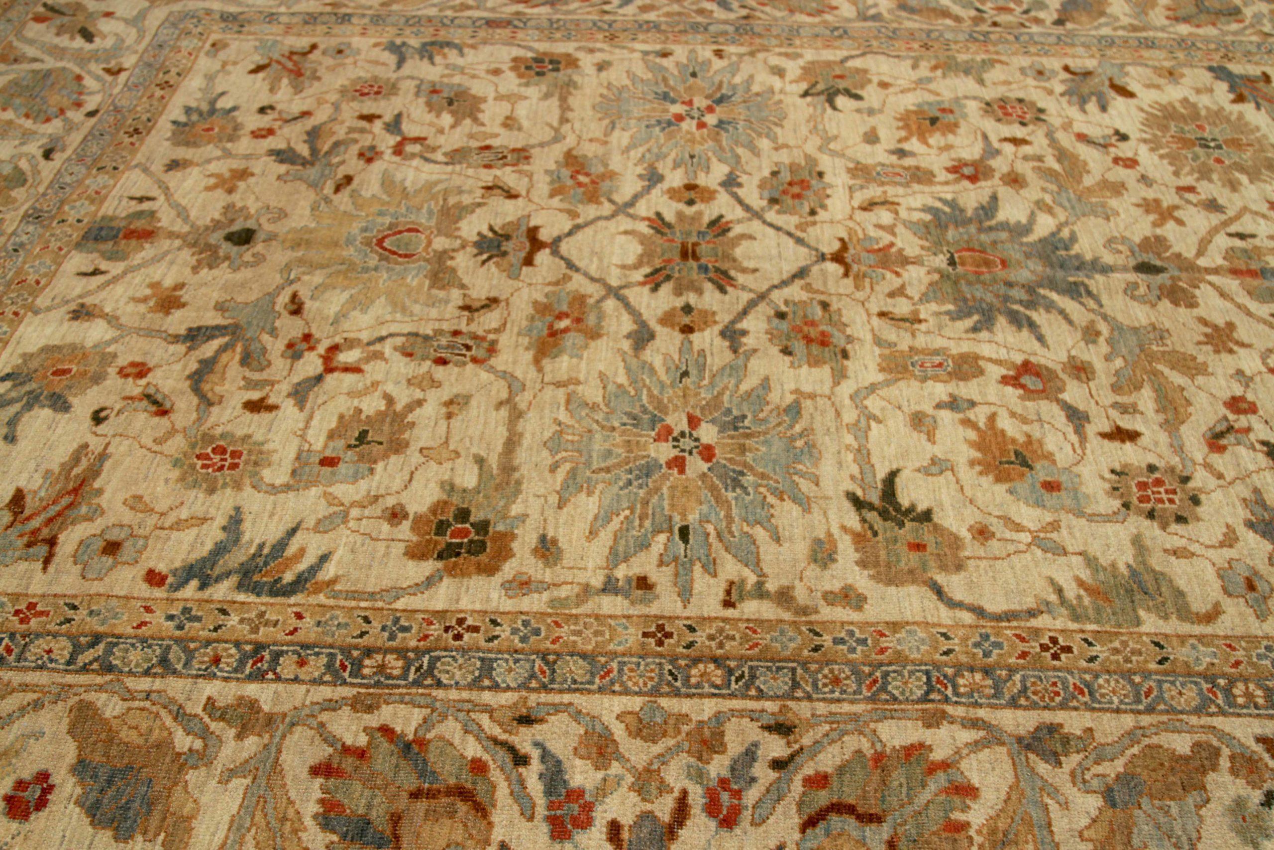 Afganistán Sultanabad Rugs Circa 1990 - Lana Ivory Design - 88706 Afgano en venta