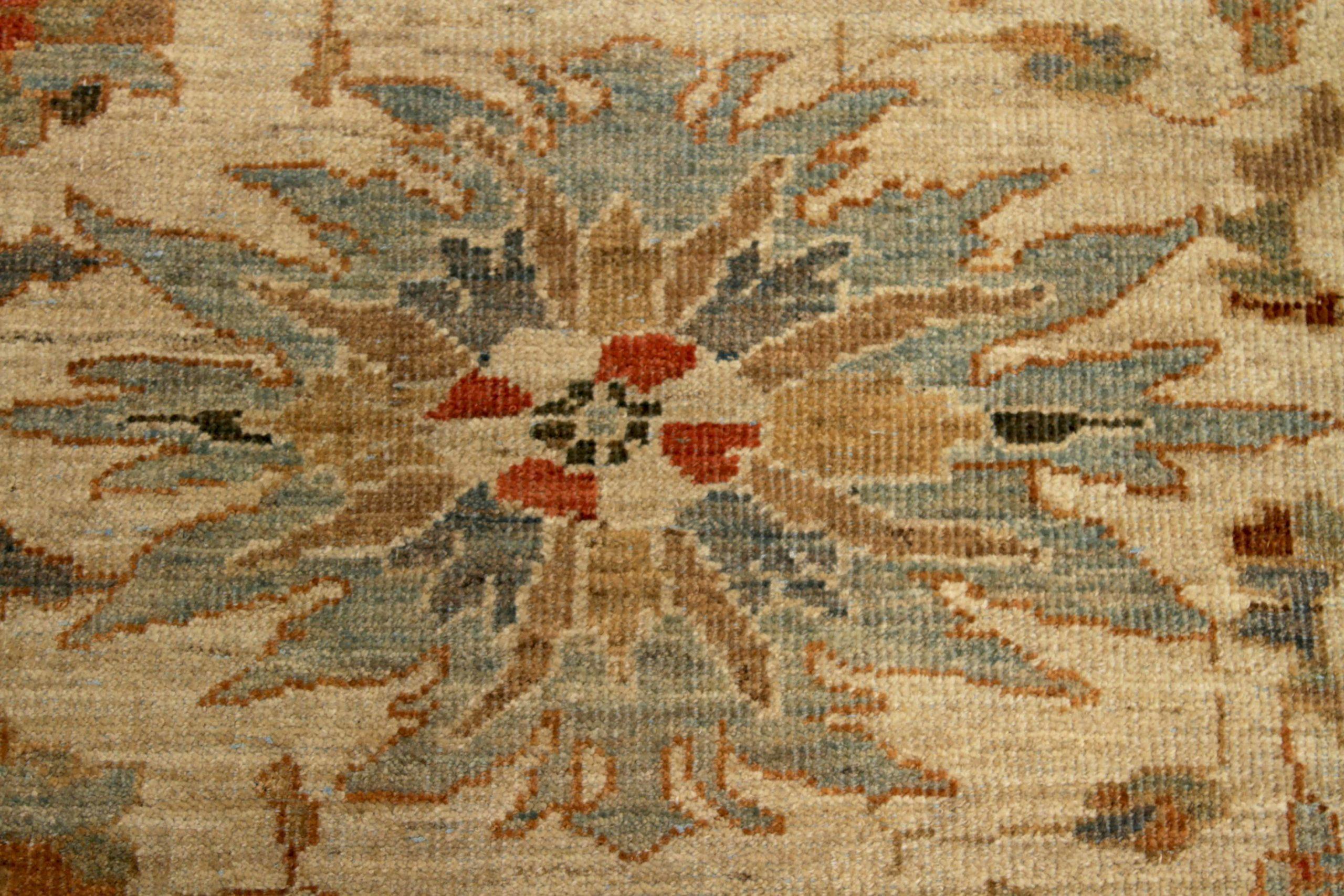 Afganistán Sultanabad Rugs Circa 1990 - Lana Ivory Design - 88706 siglo XX en venta