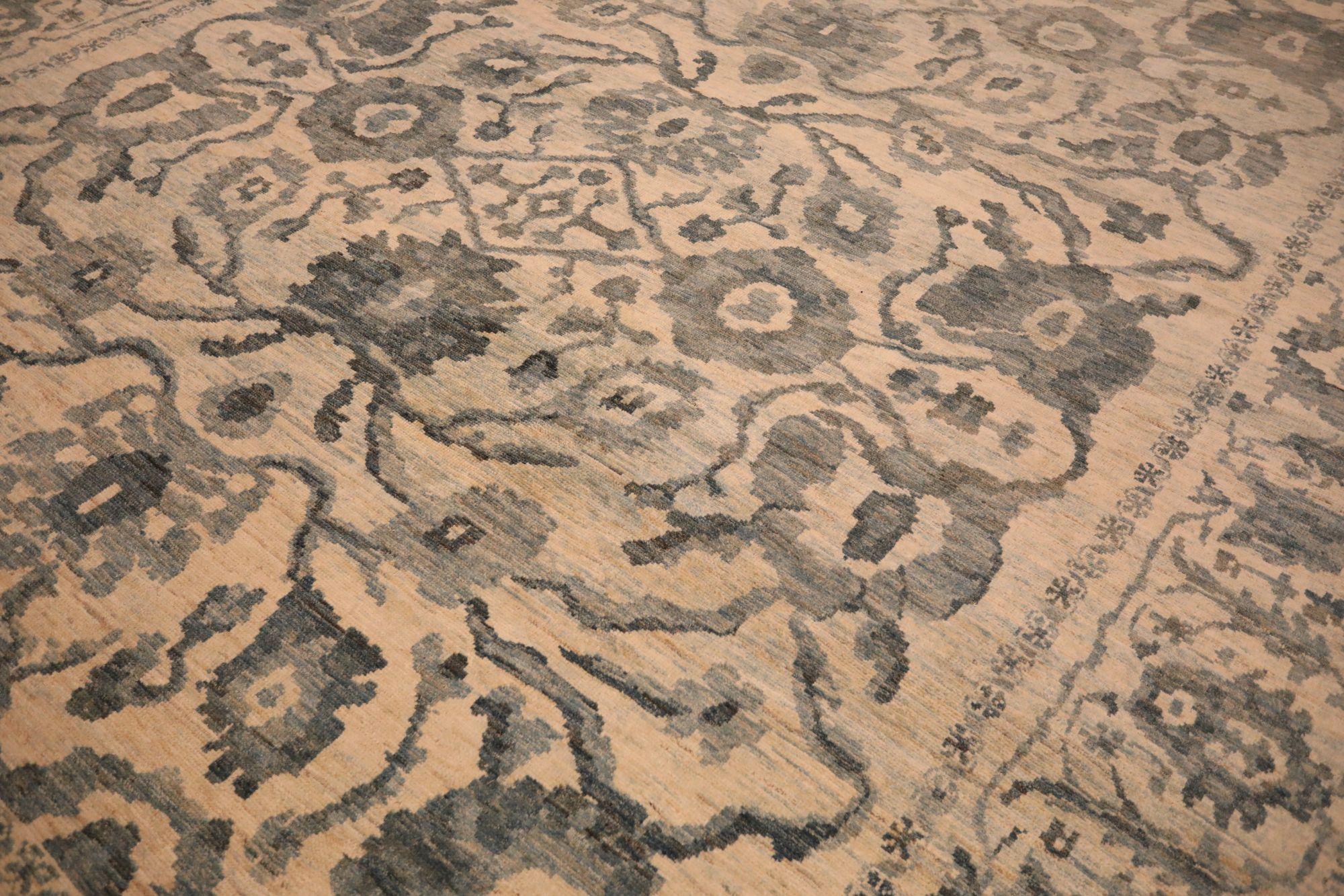 Afganistán Sultanabad Rugs - Lana Diseño Marrón - 93568 Afgano en venta