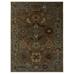 Afghanistan Sultanabad Area Rugs - Wolle Brown Design - 96189