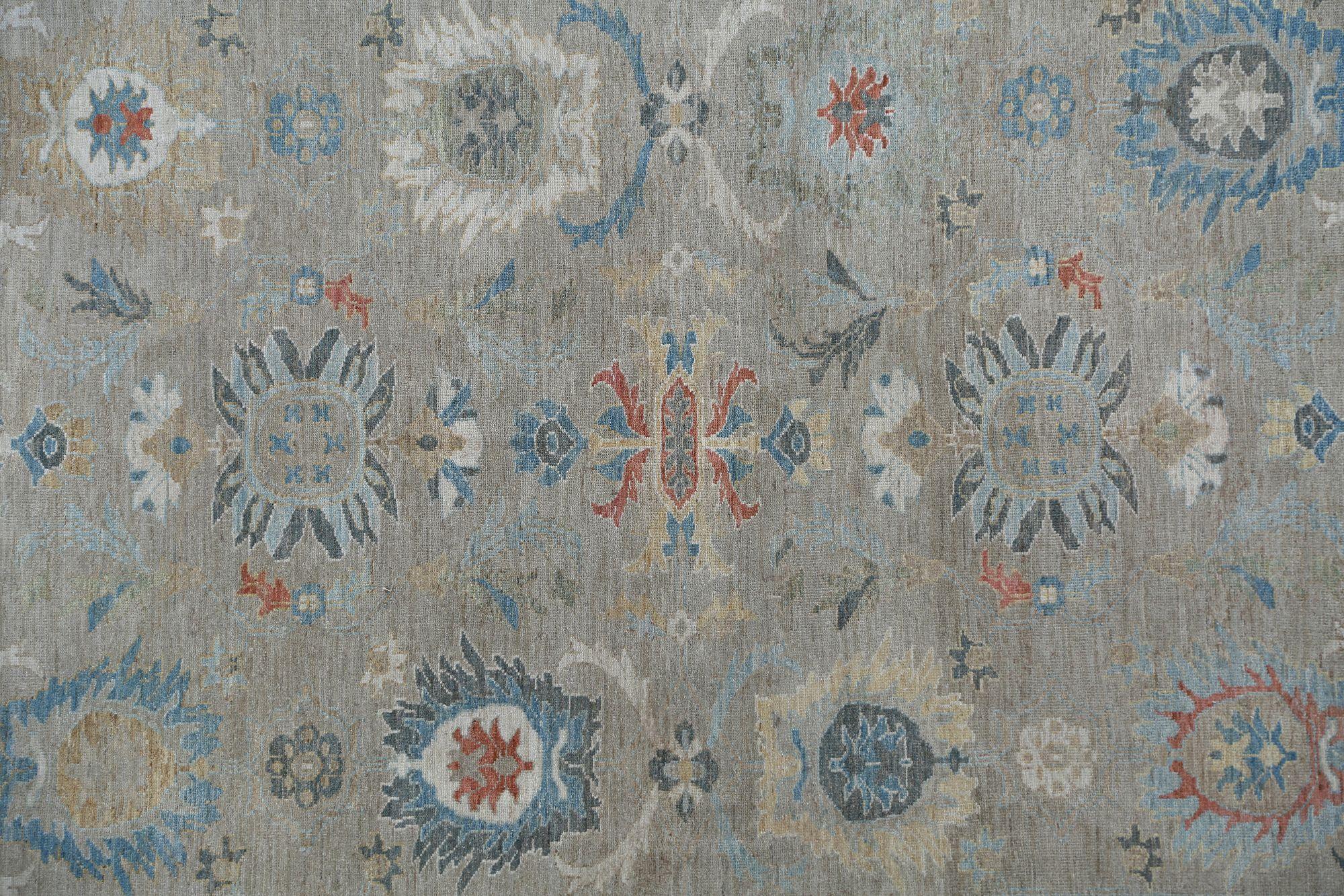 Tribale Tappeti per l'area Afghanistan Sultanabad Rugs - Lana Design/One marrone - 97250 in vendita