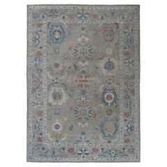 Afghanistan Sultanabad Area Rugs - Wolle Brown Design - 97250