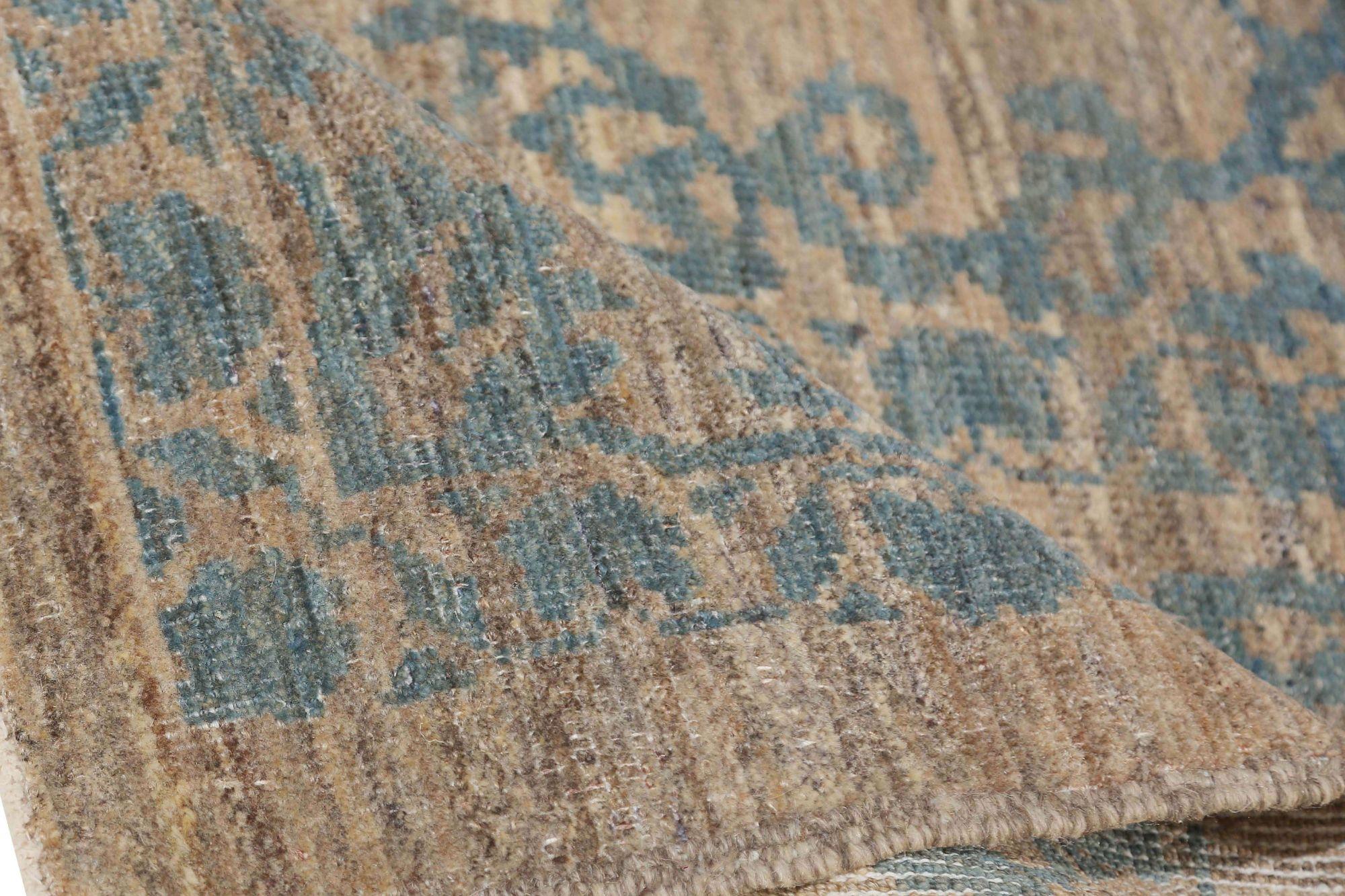 Tribale Tappeti per l'area Afghanistan Sultanabad Rugs - Design Marrone Grigio in lana - 95854 in vendita