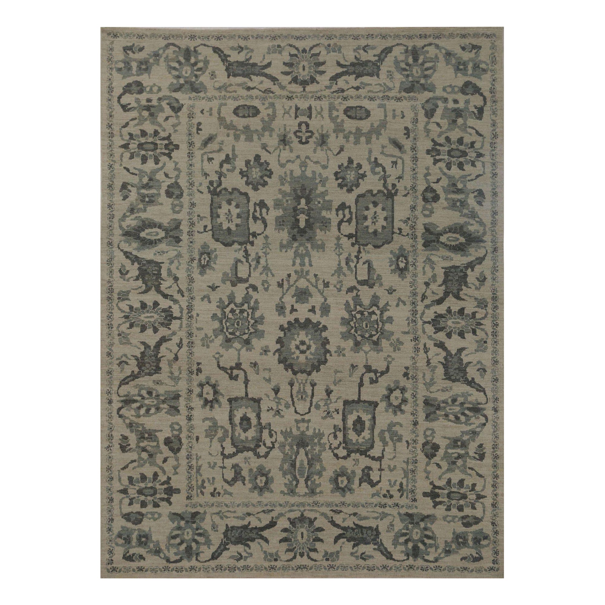 Afghanistan Sultanabad Area Rugs - Wolle Braun Grau Elfenbein - 95995