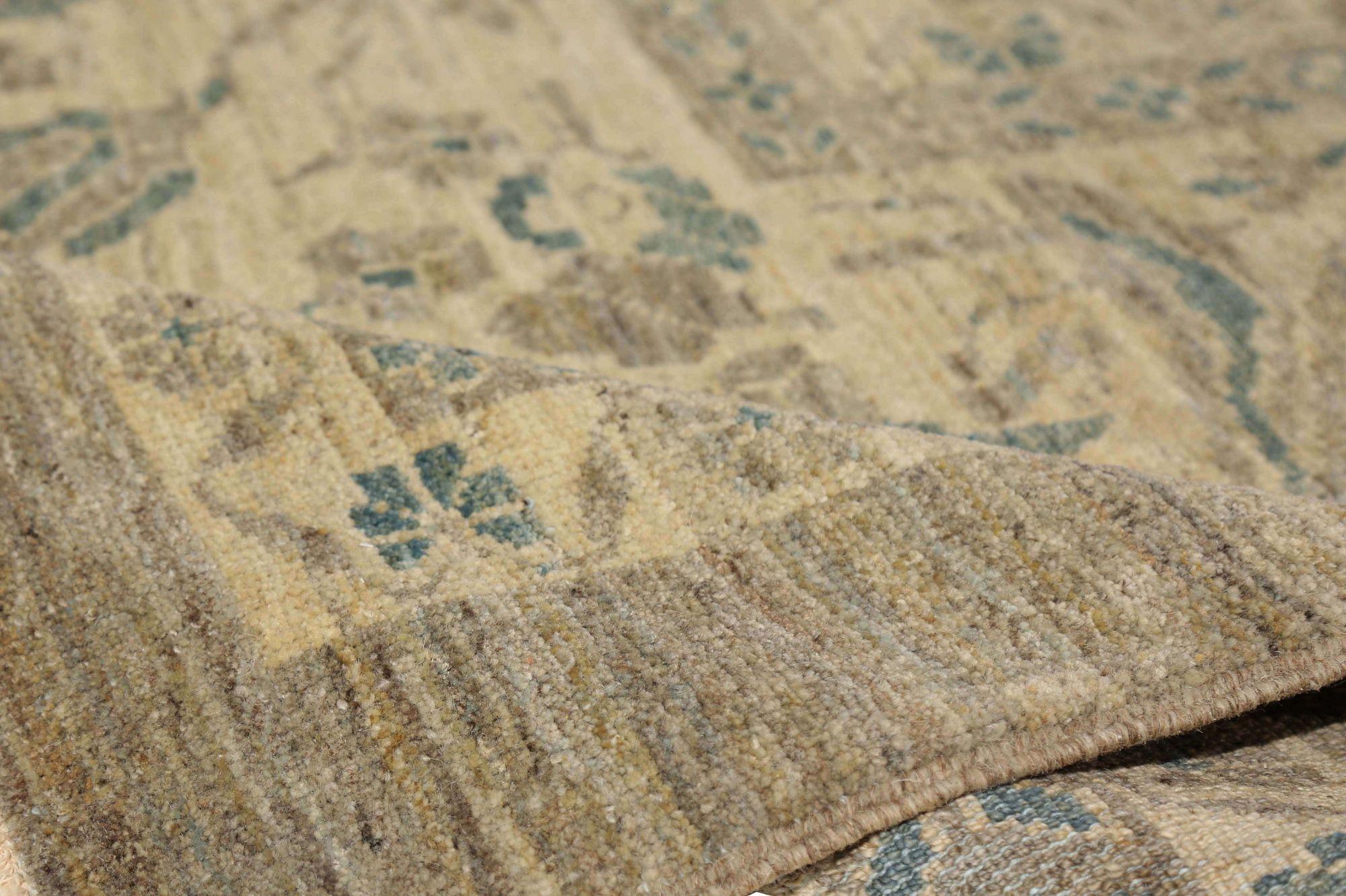 Afganistán Sultanabad Rugs - Lana Marrón Diseño Marfil - 95758 Tribal en venta