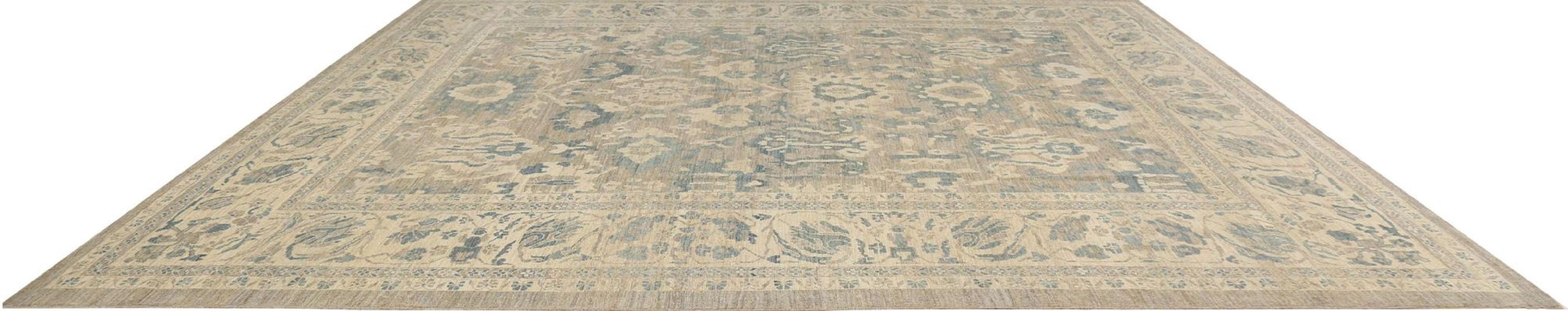 Afganistán Sultanabad Rugs - Lana Marrón Diseño Marfil - 95758 Afgano en venta