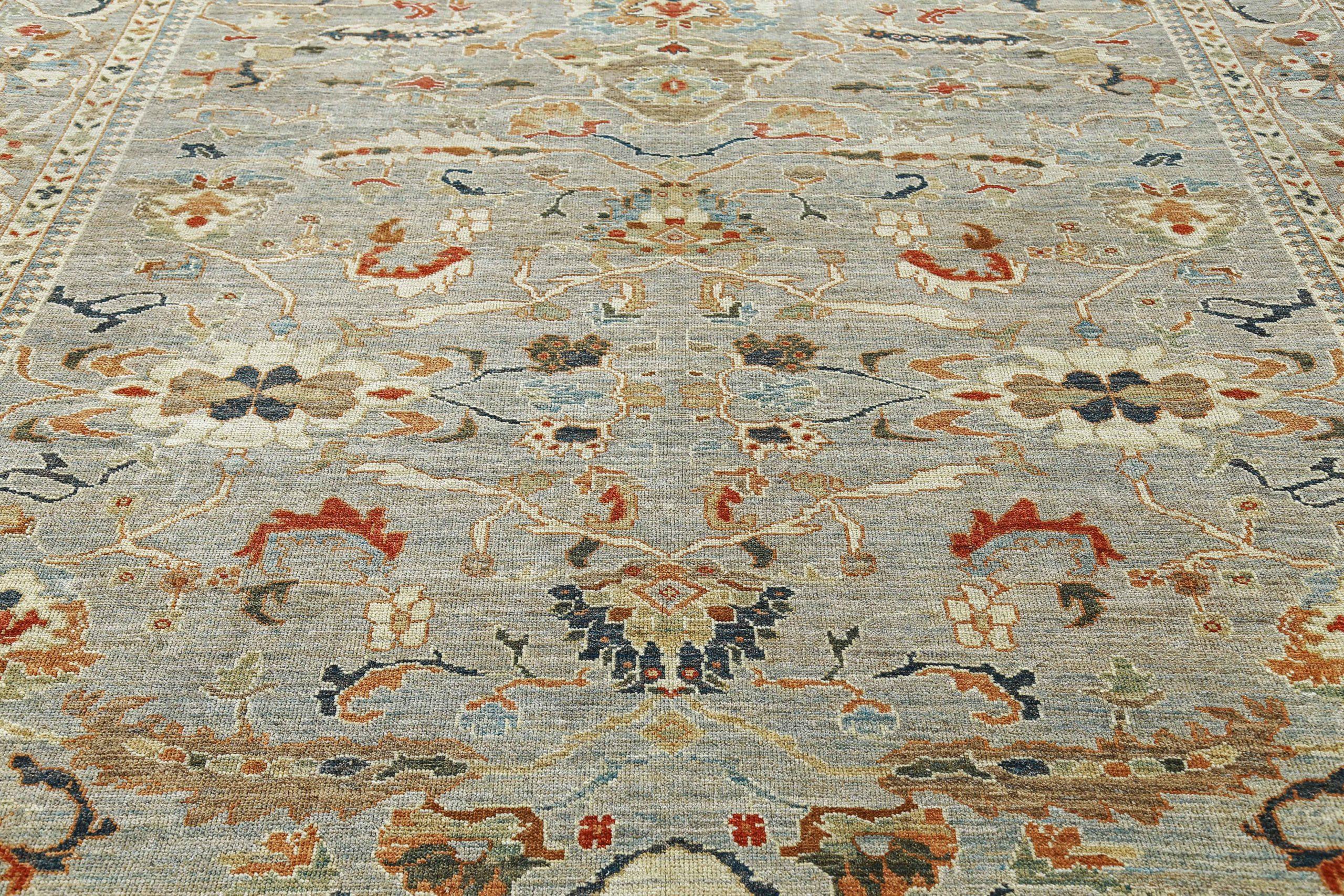 Afganistán Sultanabad Rugs - Lana Marrón Marfil Rojo - 90798 Tribal en venta