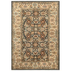 Afghanistan Sultanabad Area Rugs - Wool Gray Design - 95908